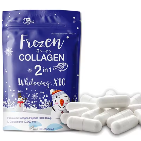 atural Organic Frozen Collagen 2:1 Capsules Beauty Skincare for Adult Women