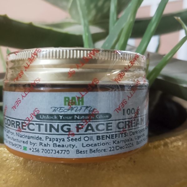 Correcting face cream